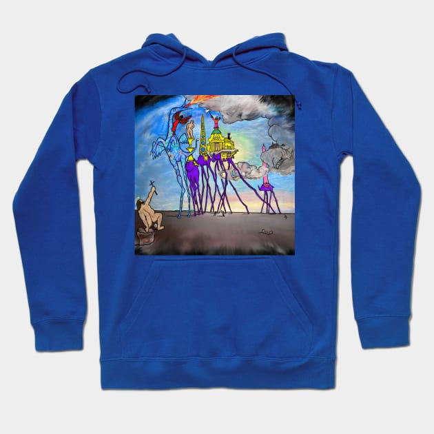 The Temptation of St. Anthony Hoodie by QueerAllClosets